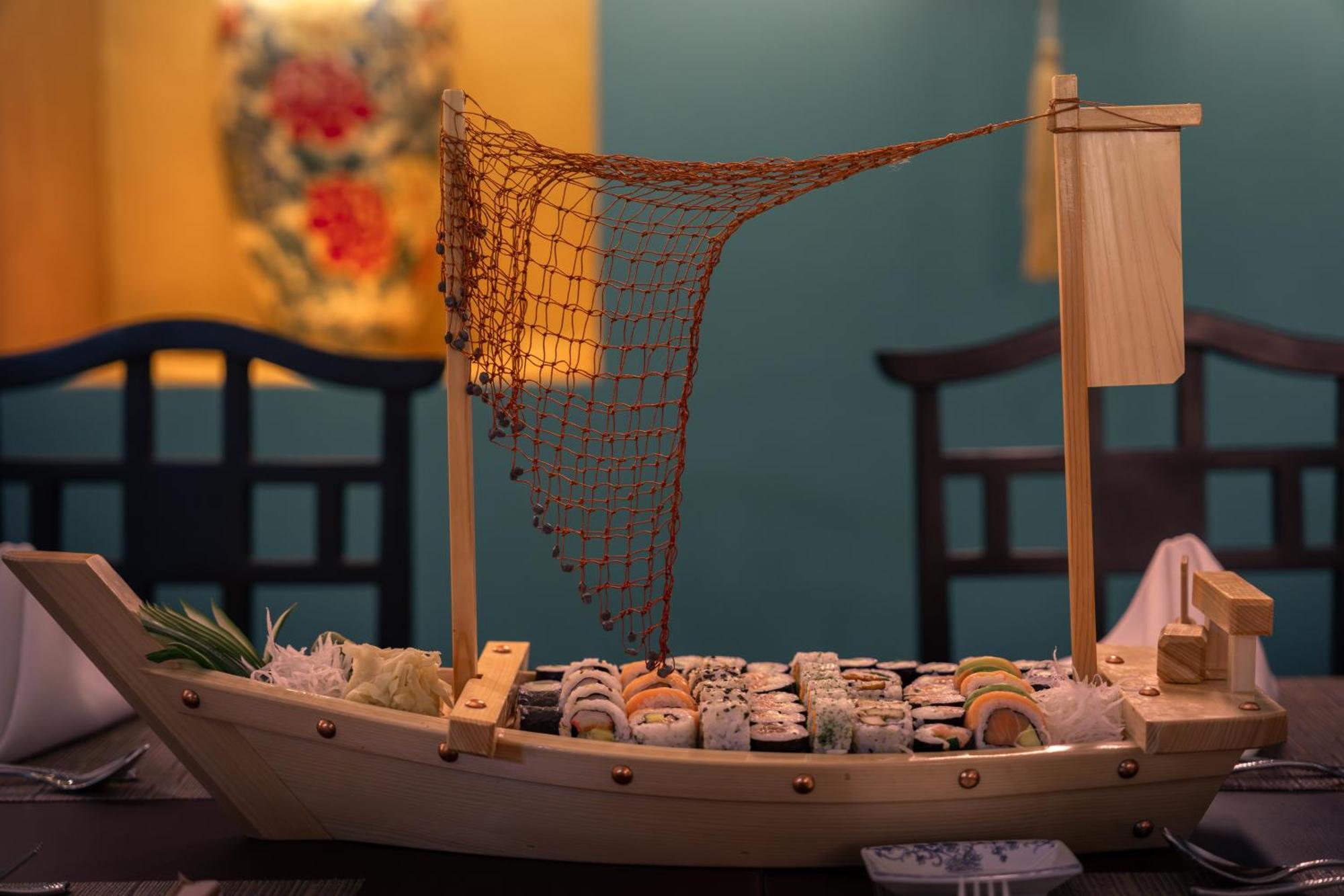 Hotel The Mora Zanzibar Matemwe  Esterno foto Sushi boat